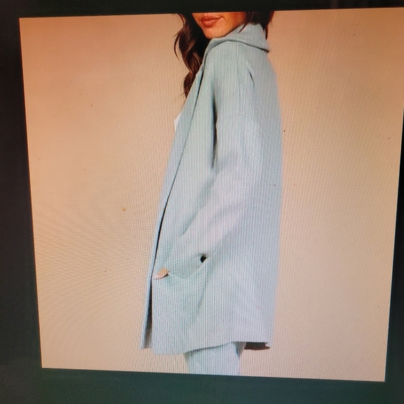 Lenore coatigan Sage M/L. - Picture 4 of 7